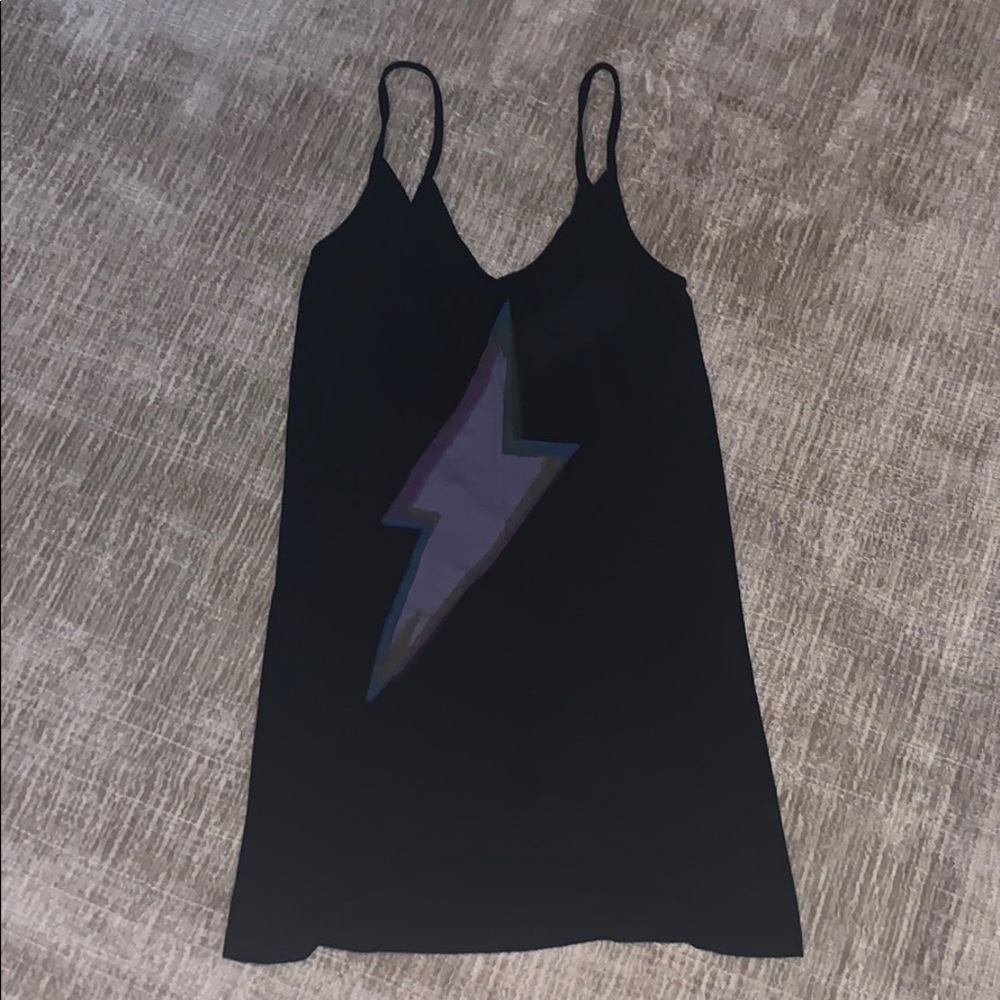 Urban Outfitters black graphic tank top